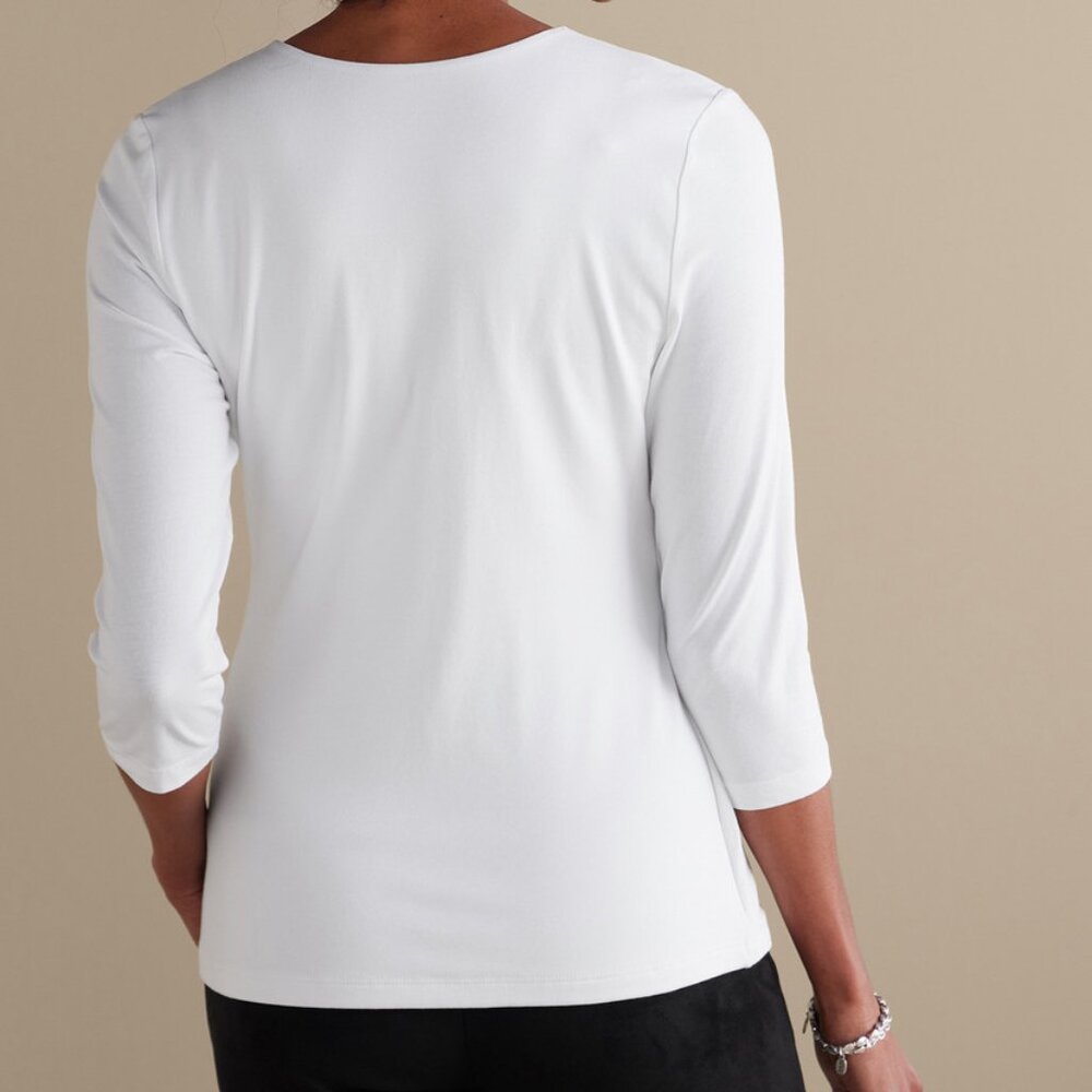 Soft Surroundings - Alyssa Knit Top - Picture 3 of 7